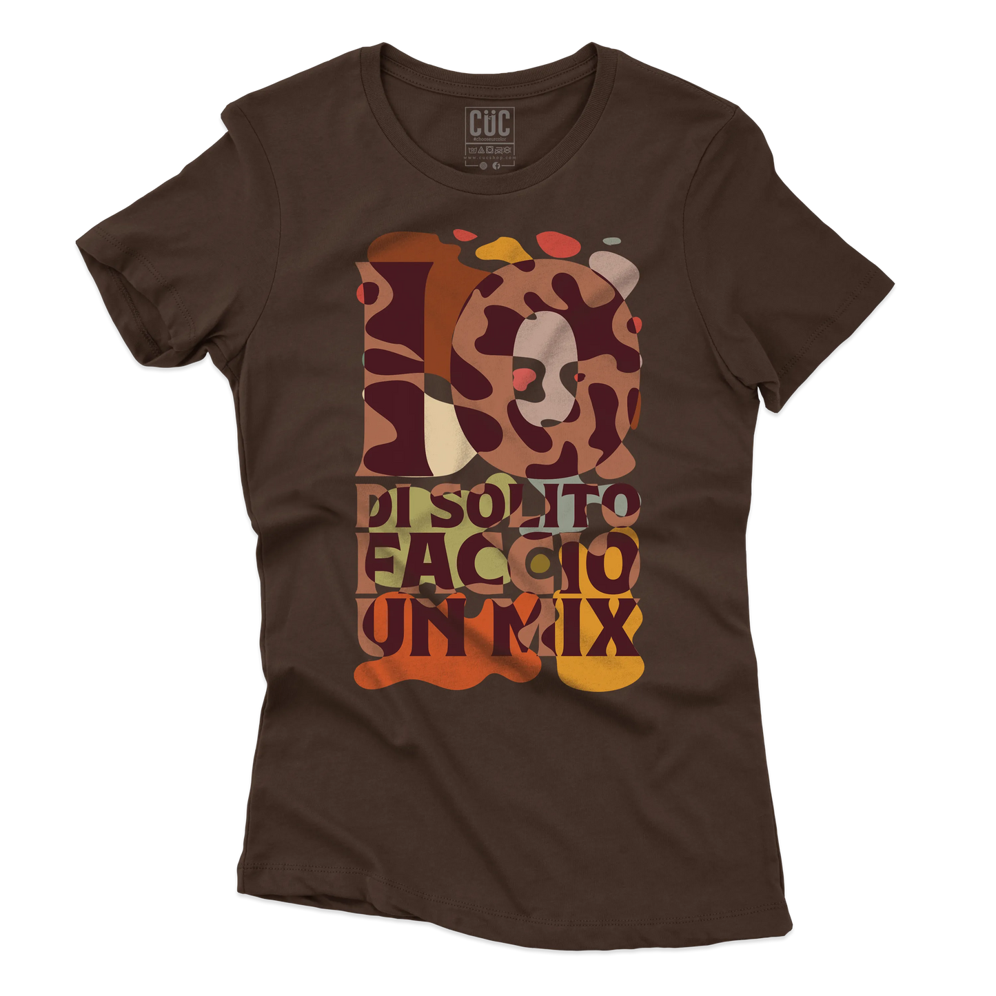 CUC T-SHIRT Io di solito faccio un mix - PERSONAGGI FAMOSI - UGIP - #chooseurcolor