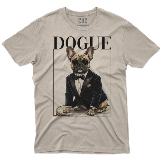 CUC T-SHIRT DOGUE - PERSONAGGI FAMOSI - DIVERTENTE - Dogs Lovers - #chooseurcolor