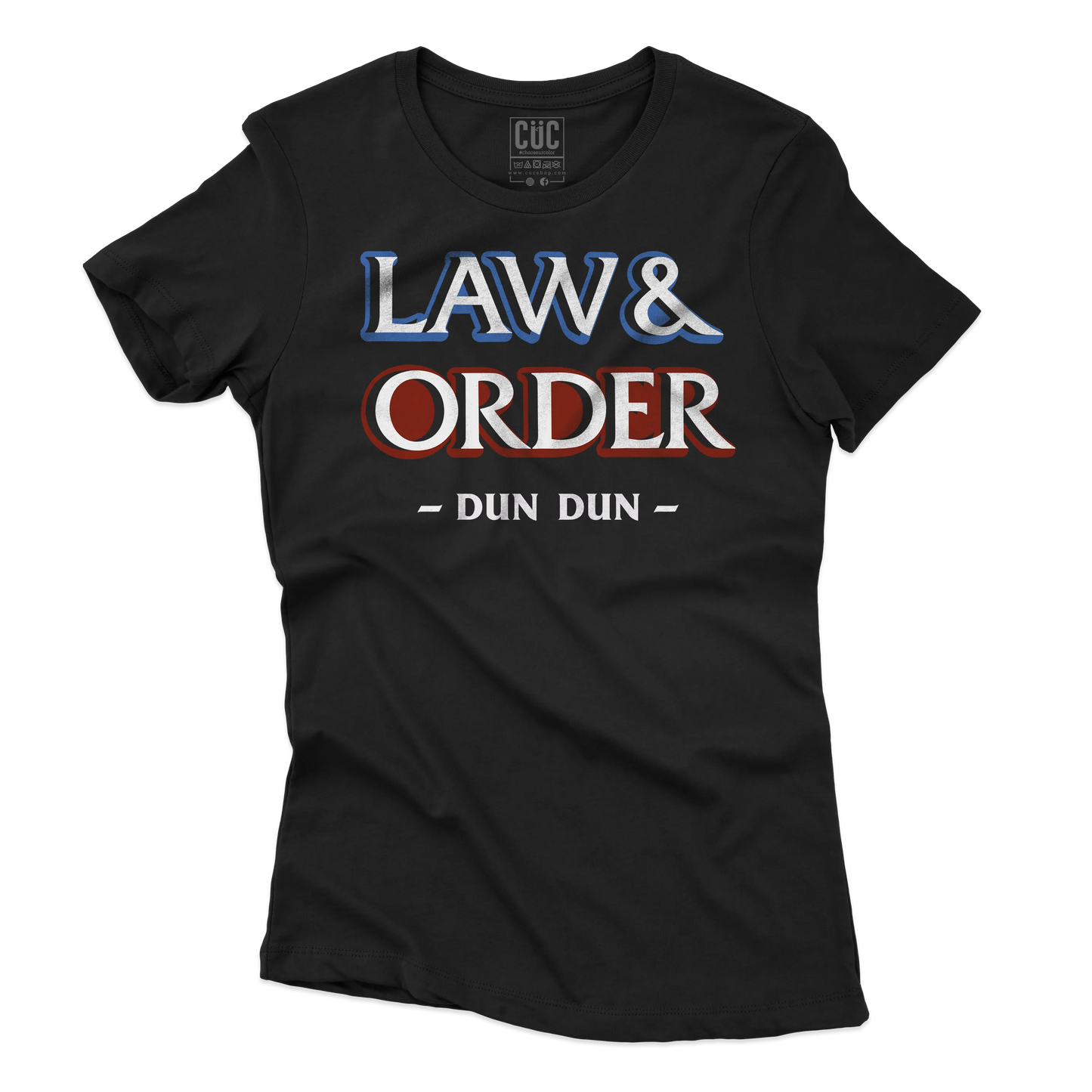 CUC T-SHIRT Sigla Law & Order - SERIE TV - Crime - #chooseurcolor