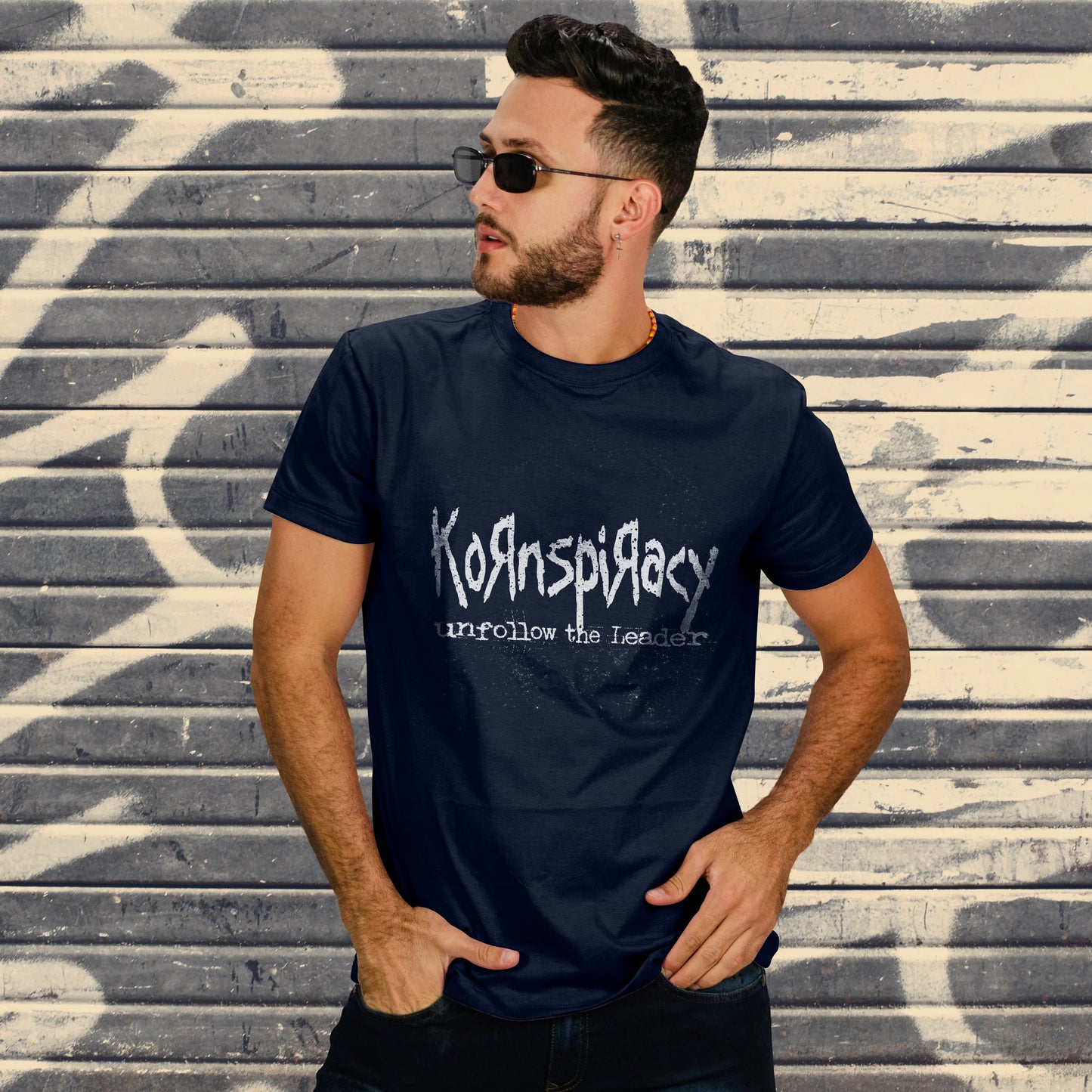CUC T-SHIRT Kornspiracy - - Unfollow the Leader - Divertente - #chooseurcolor