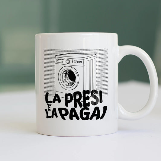 CUC TAZZA La Lavatrice - PERSONAGGI FAMOSI- scherzo telefonico - Mario Magnotta -  #chooseurcolor