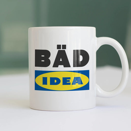 CUC TAZZA IN CERAMICA BAD IDEA - DIVERTENTE - #chooseurcolor