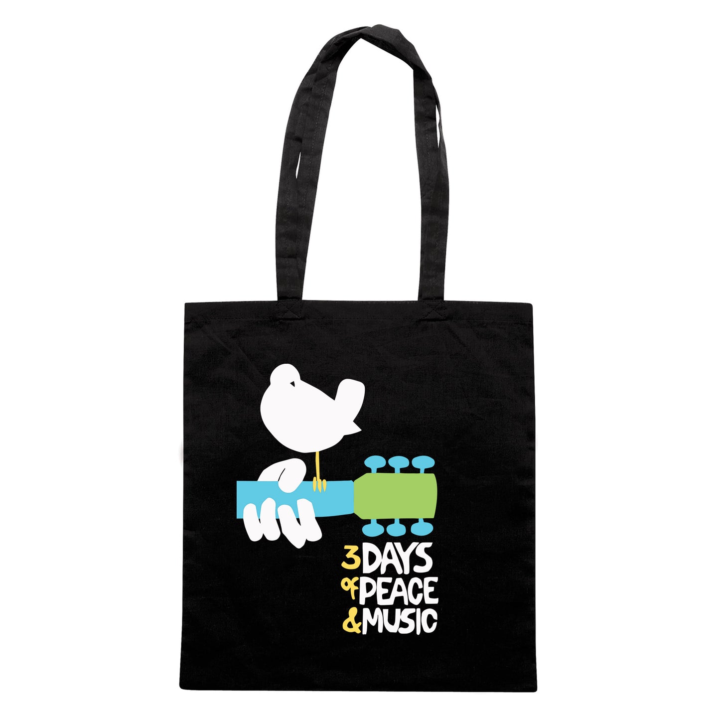 SHOPPER Woodstock Poster festival Nera #chooseurcolor