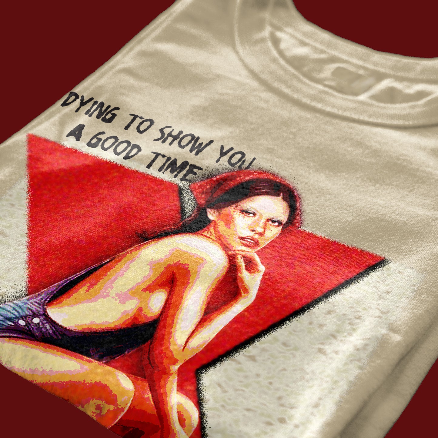 T-SHIRT MIA GOTH X Ti West film Horror cult Sabbia #chooseurcolor