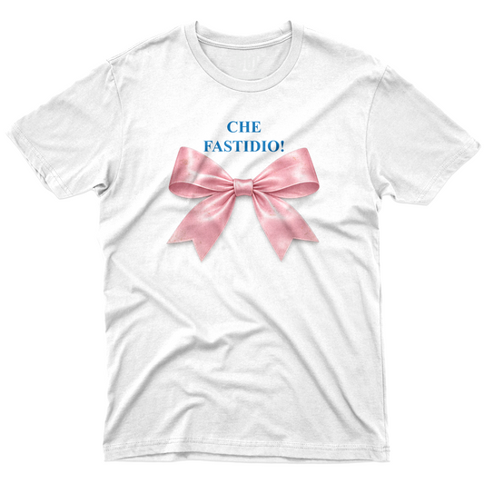 T-SHIRT SANREMO 2026 Che fastidio Dito Bianca #chooseurcolor