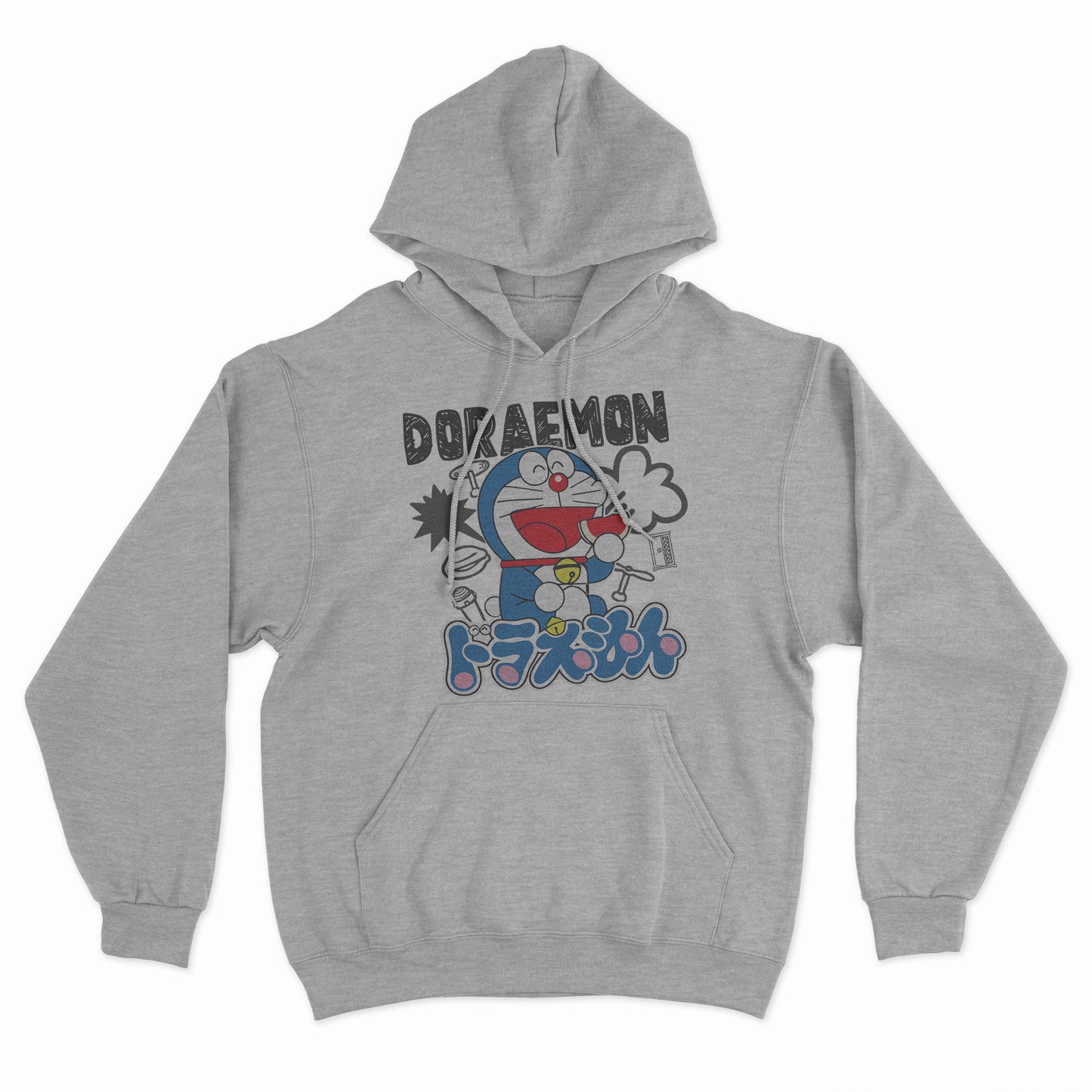 Felpa Cappuccio DORAEMON - Japan anime manga anni 90 cartoon #chooseurcolor