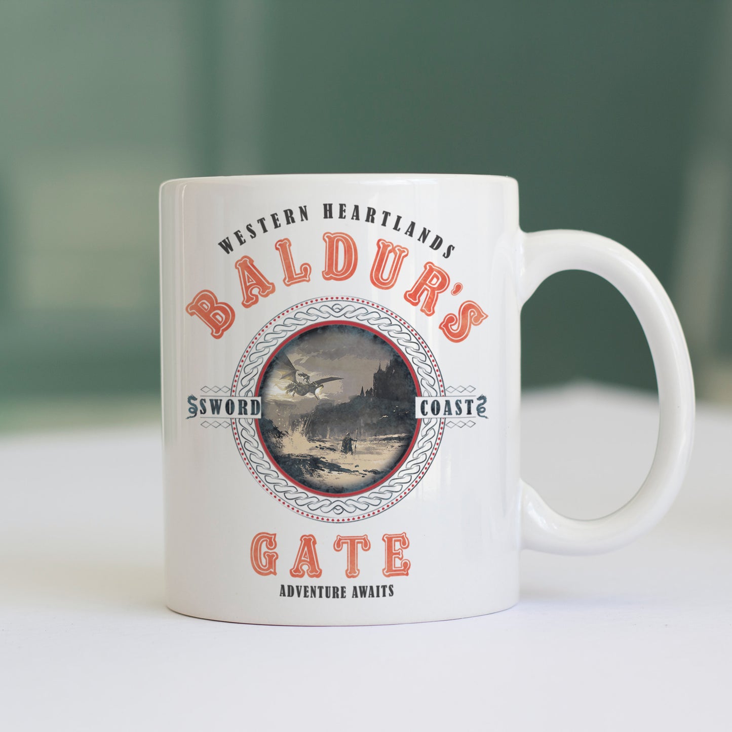 Tazza Baldur's Gate - The Sword Coast #chooseurcolor