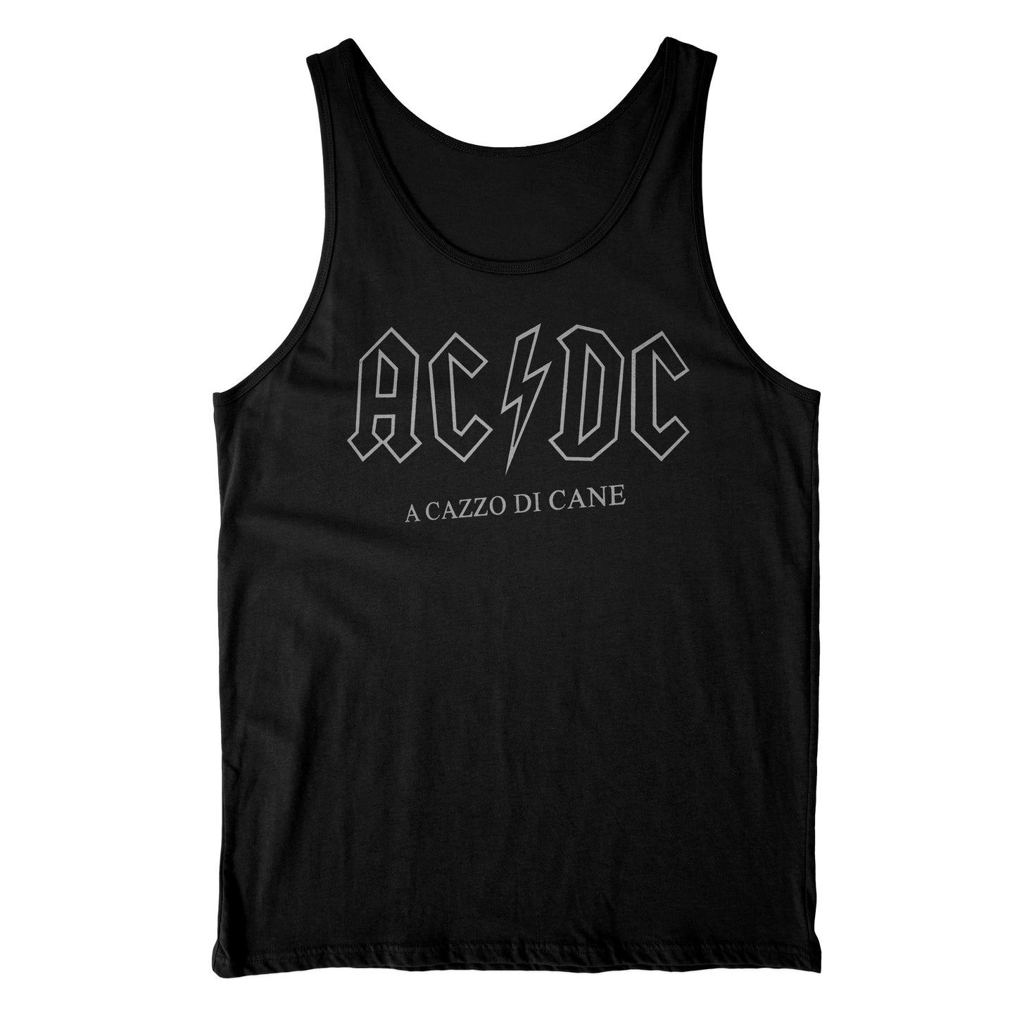 Canotta ACAZZODICANE Black - Boris - Crossover #chooseurcolor