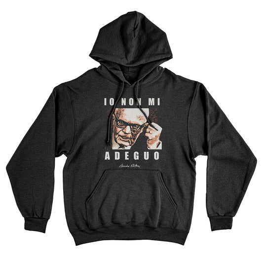 Felpa Cappuccio PERTINI - Presidente - Politica #chooseurcolor