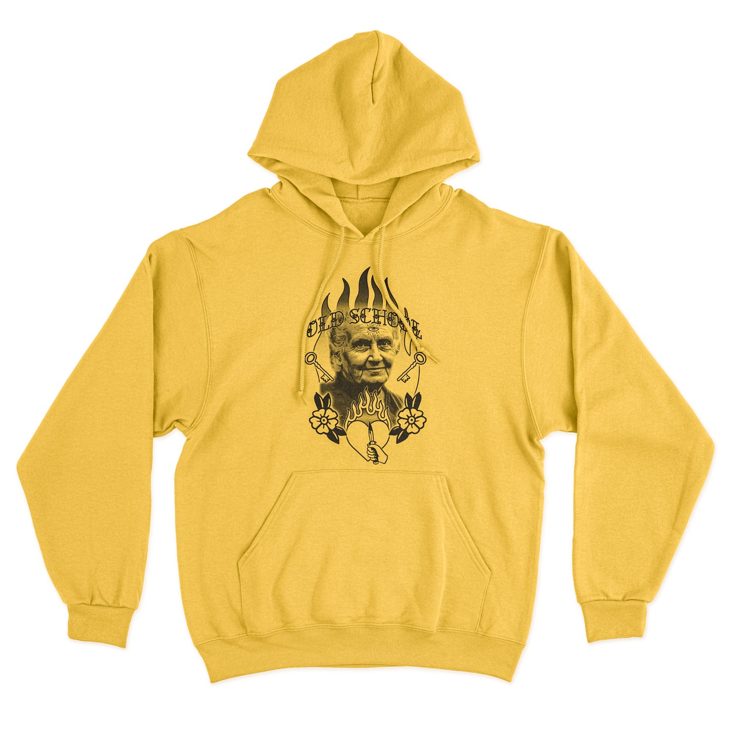 Felpa Cappuccio MONTESSORI OLD SCHOOL - Divertente #chooseurcolor