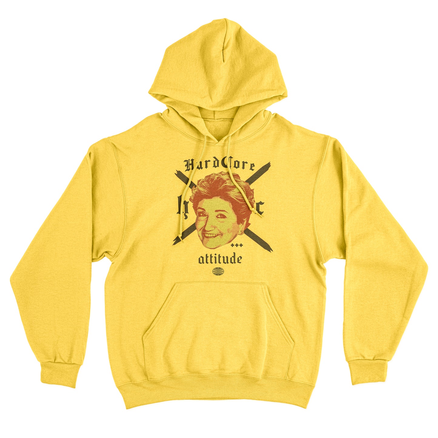 Felpa Cappuccio MARA HC - HardCore - Divertente #chooseurcolor