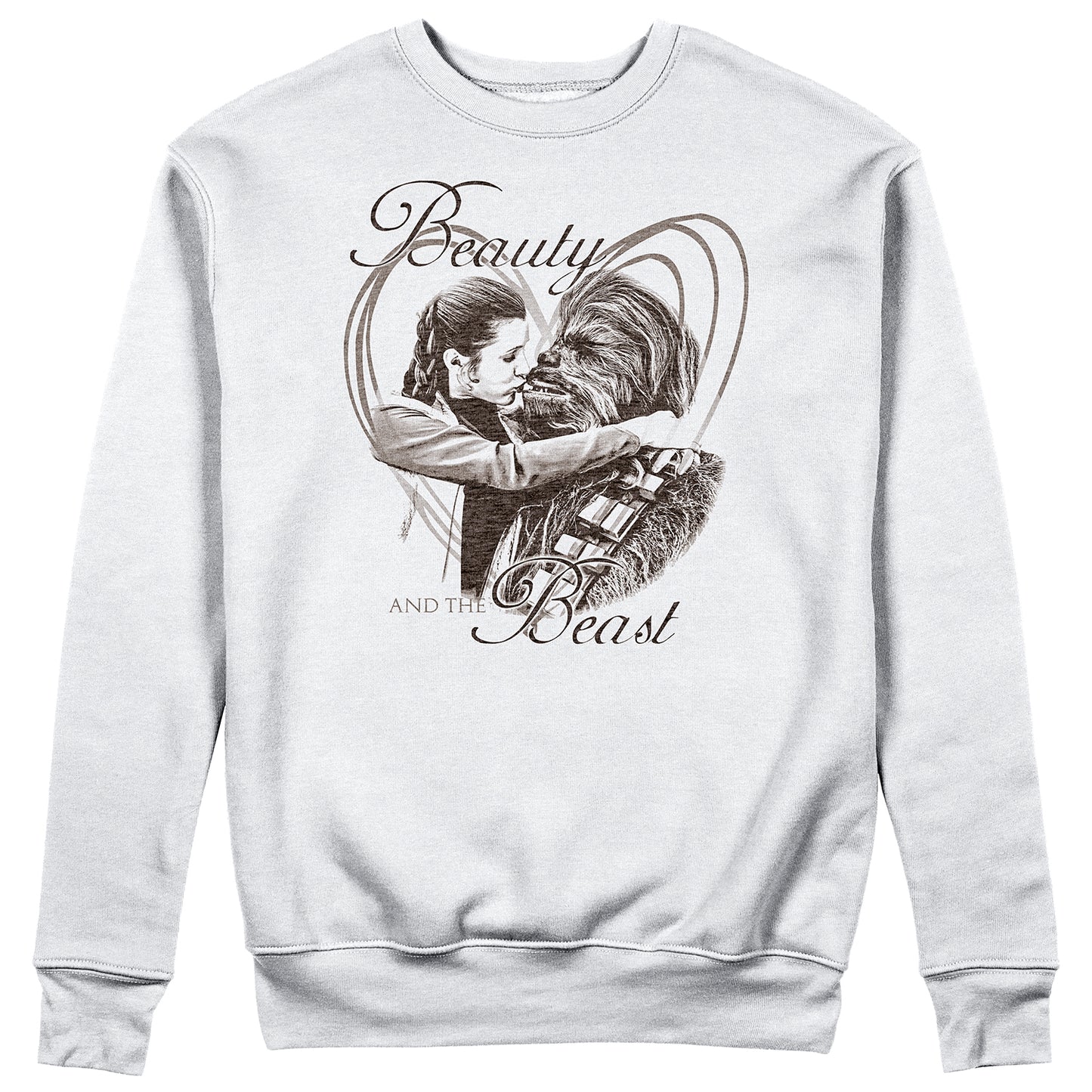 Felpa Girocollo PRINCESS AND THE BEAST - Love - #chooseurcolor