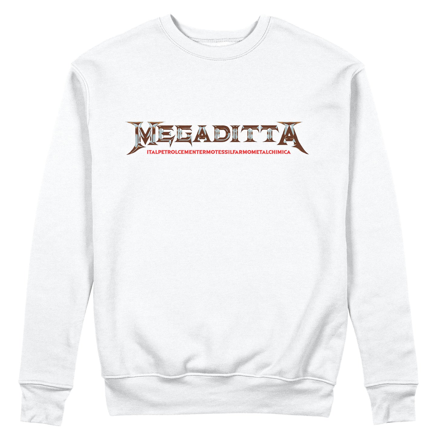 CUC Felpa Girocollo MEGADITTA - Megadeth Essential #chooseurcolor