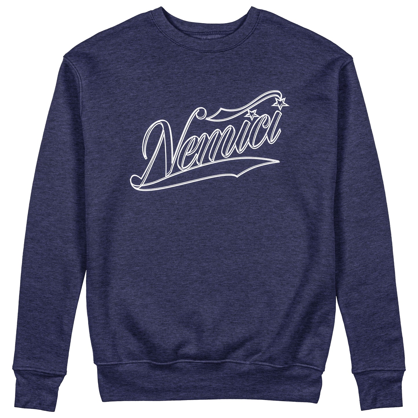 CUC Felpa Girocollo NEMICI - Divertente #chooseurcolor