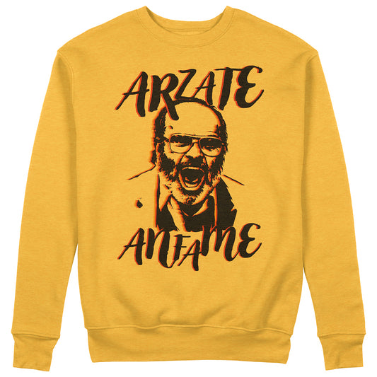 Felpa Girocollo Unisex BREGA ARZATE ANFAME - Divertente #chooseurcolor