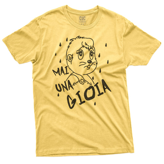 CUC T-Shirt DON CHUCK - Castoro - Mai una Gioia - Piovemm*rda #chooseurcolor