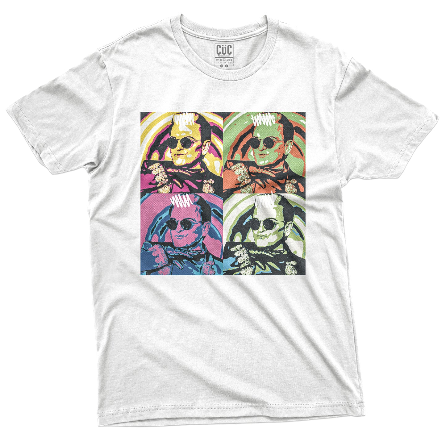 CUC T-Shirt MALGIOGLIO POP - Cristiano Malgioglio -Trash Italiano #chooseurcolor