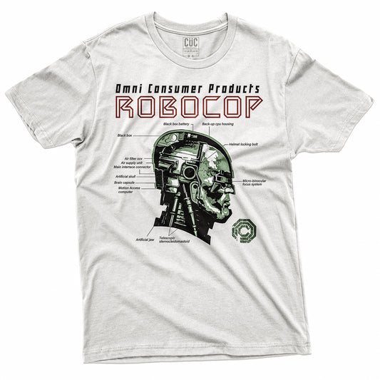 CUC T-Shirt ROBOCOP TECH - 1987 - Cinema #chooseurcolor