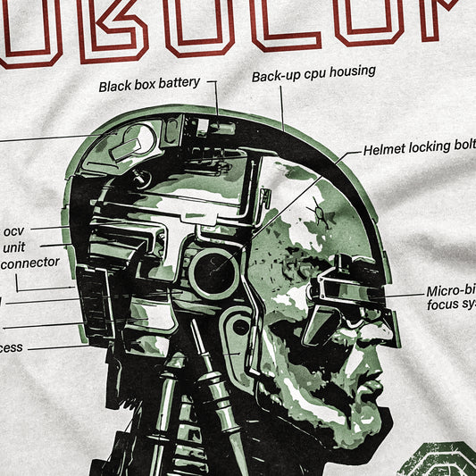 CUC T-Shirt ROBOCOP TECH - 1987 - Cinema #chooseurcolor