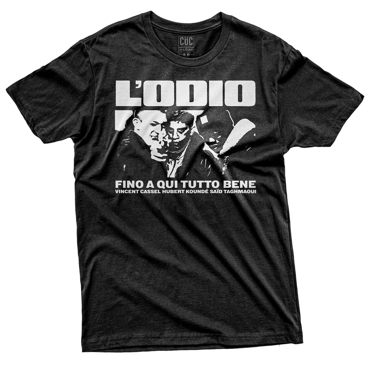 CUC T-Shirt L' ODIO - Black and White - Cult  #chooseurcolor