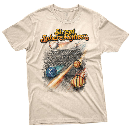 CUC T-Shirt GIOCO DELLE BIGLIE  -  Nostalgia - Giochi di strada  #chooseurcolor