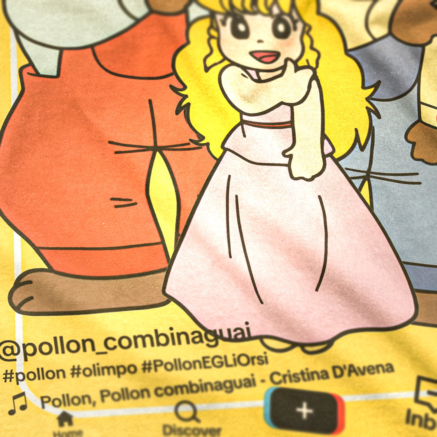 CUC T-Shirt POLLON TIKTOK - Cartoni - Divertente  #chooseurcolor