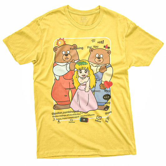 CUC T-Shirt POLLON TIKTOK - Cartoni - Divertente  #chooseurcolor
