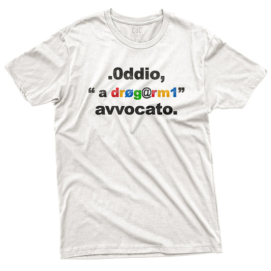 T-SHIRT CUC ODDIO AVVOCATO - Ugip - Divertente #chooseurcolor