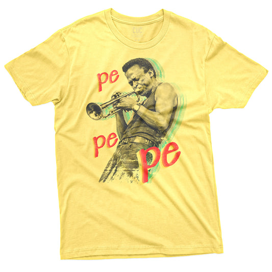 T-SHIRT MILES DAVIS pe pe pe - Divertente - Jazz Music #chooseurcolor