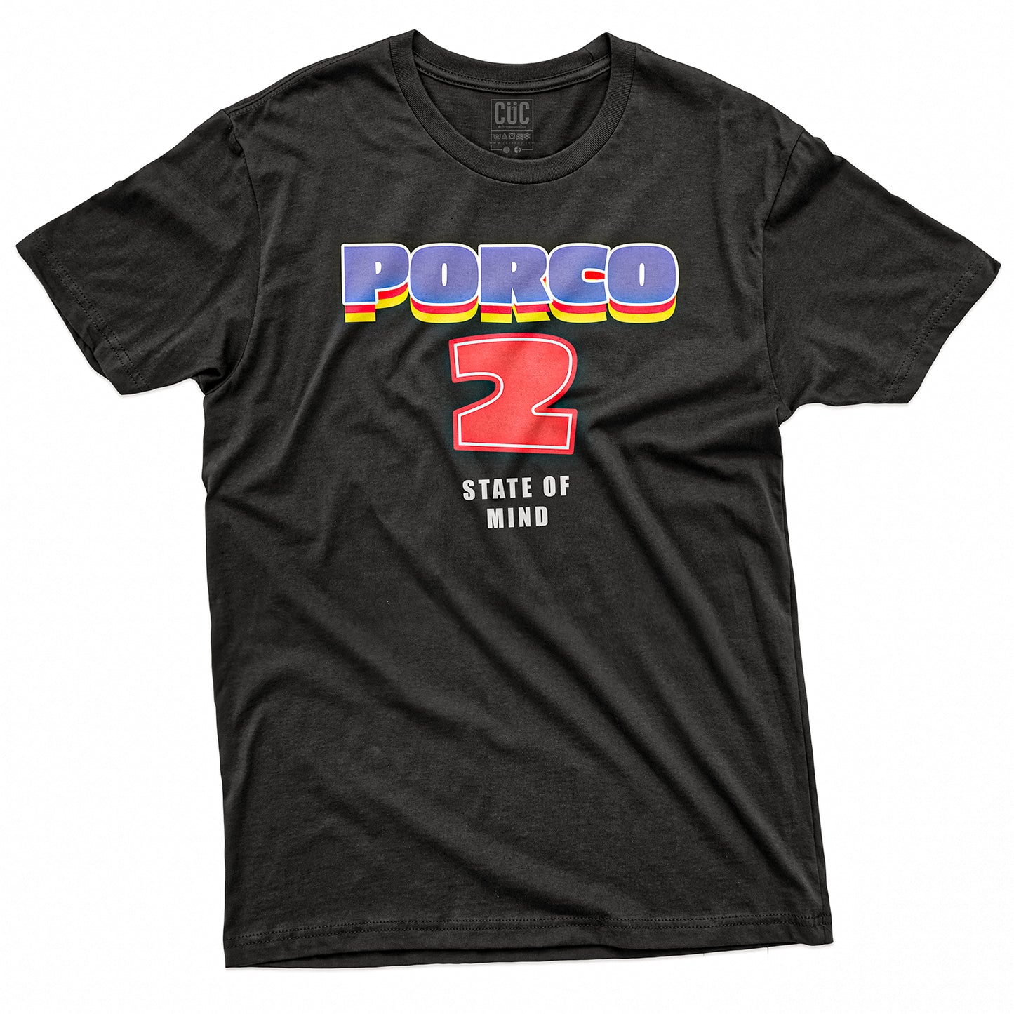 T-SHIRT CUC PORCO 2 State of mind - porcodue - Divertente #chooseurcolor