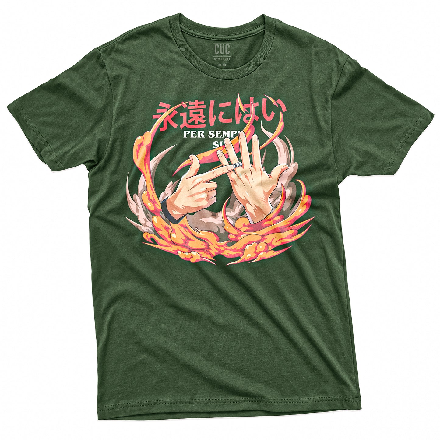 T-SHIRT CUC PER SEMPRE SI ANIME - Shōnen - Divertente - Sanremo #chooseurcolor