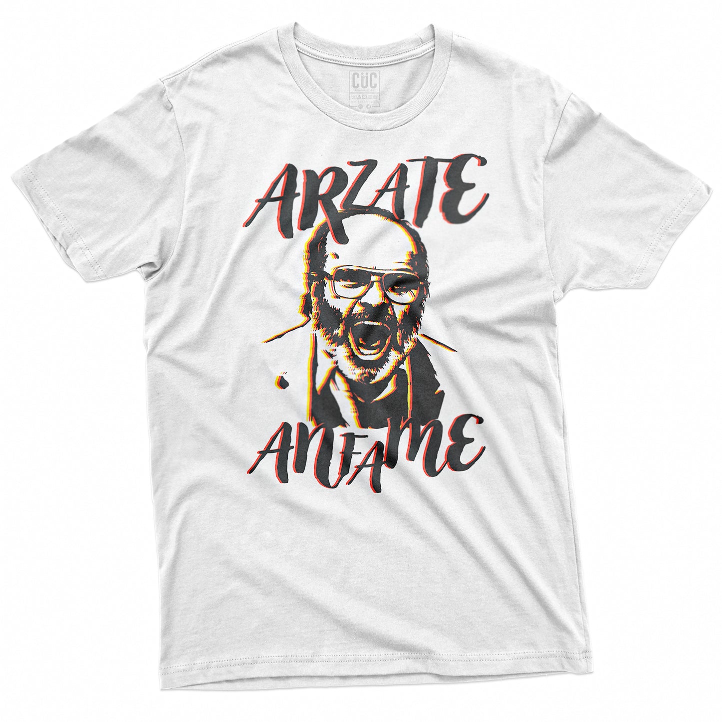 T-SHIRT CUC BREGA ARZATE ANFAME - Divertente #chooseurcolor