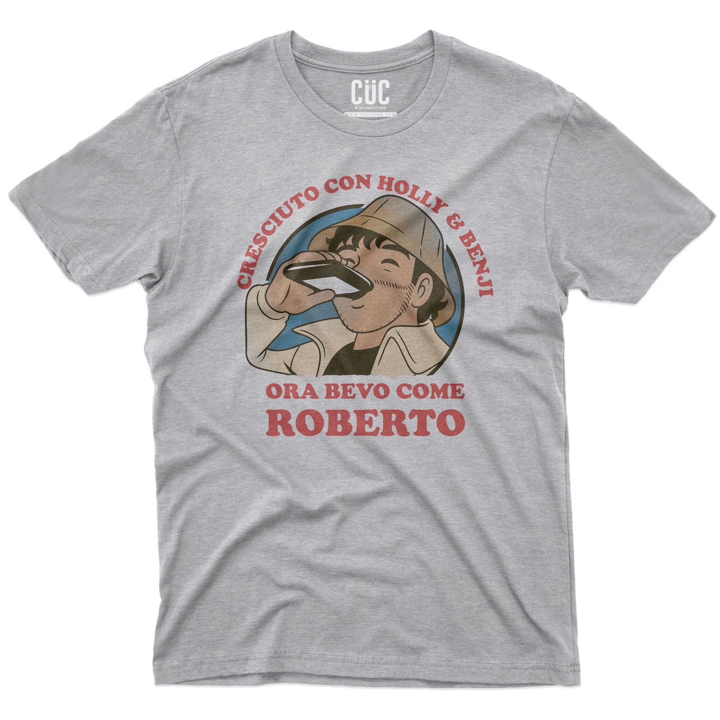 CUC T-Shirt CRESCIUTO CON HOLLY & BENJI - Roberto Fan #chooseurcolor