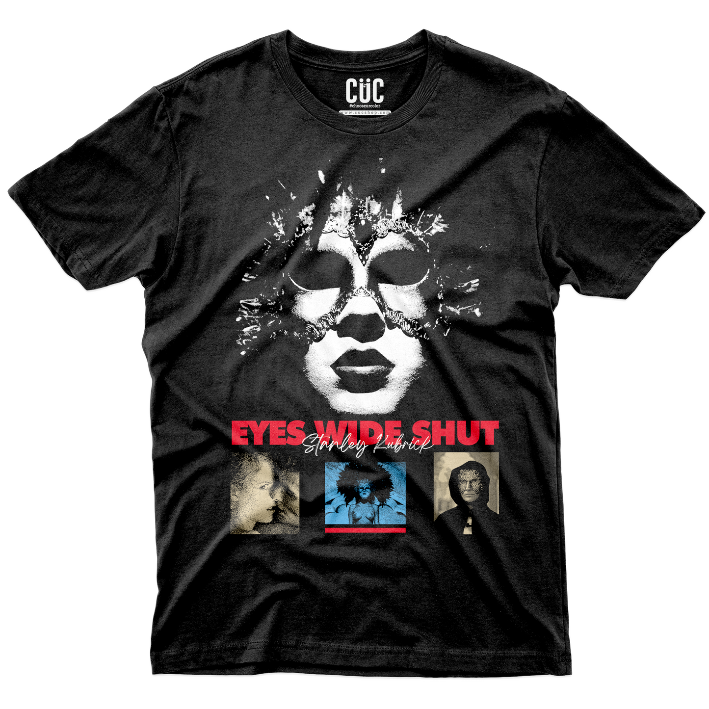 CUC T-Shirt EYES WIDE SHUT - cult film Kubrick movie classic #chooseurcolor