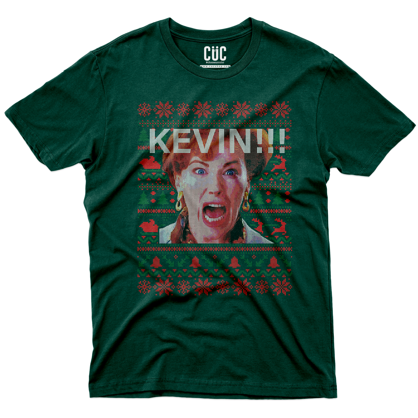 CUC T-Shirt Xmas Maglione - Home Alone Kevin!!! mamma ho perso #chooseurcolor
