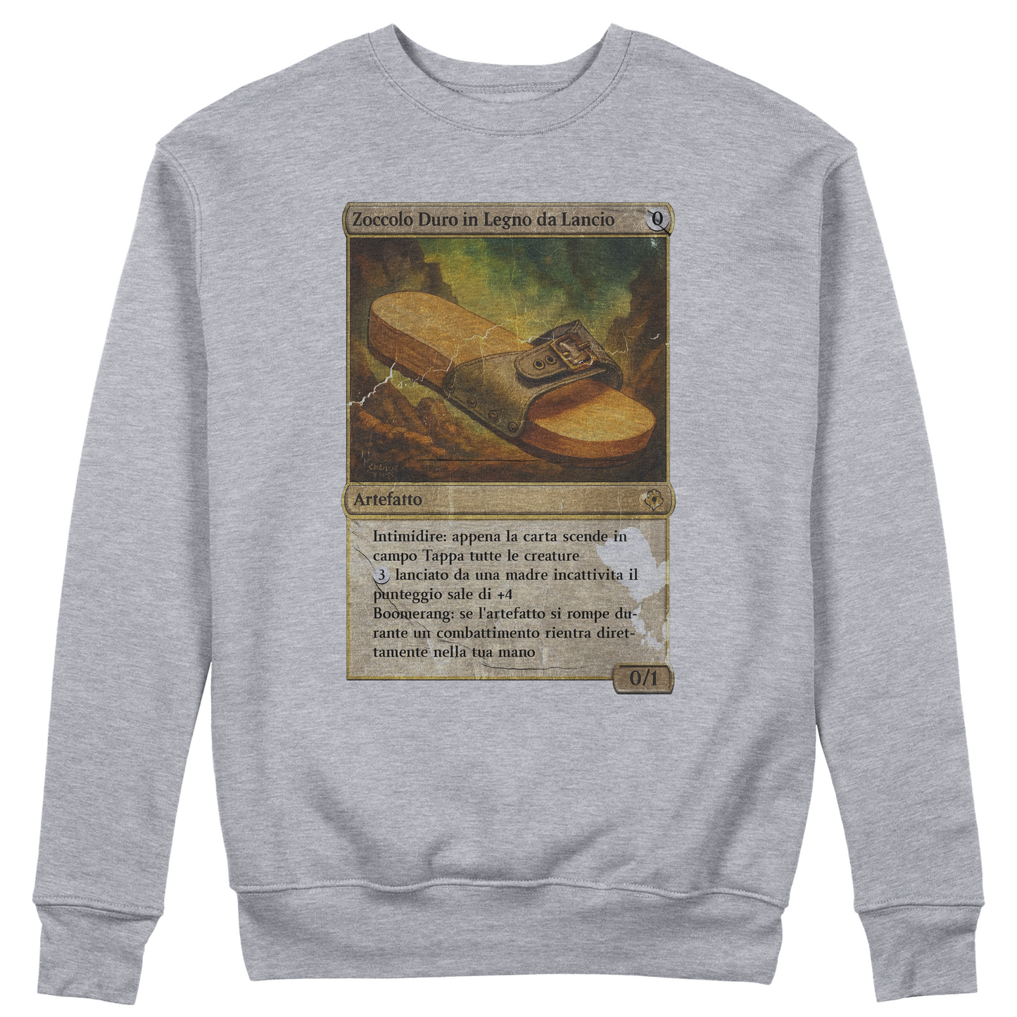 Felpa ZOCCOLO DURO DA LANCIO - Magic grafica divertente incubi d'infanzia #chooseurcolor