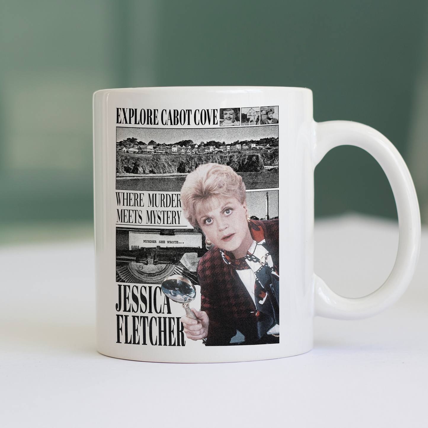 Tazza  EXPLORE CABOT COVE - Jessica Fletcher Murder She wrote - #chooseurcolor