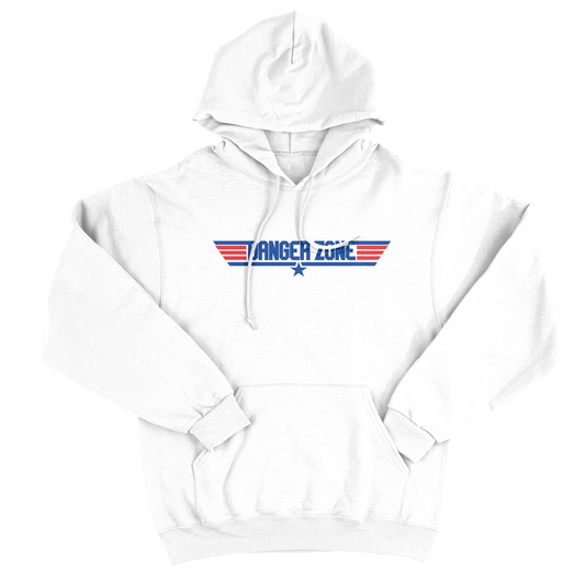 Felpa Cappuccio DANGER ZONE - top gun film cult #chooseurcolor
