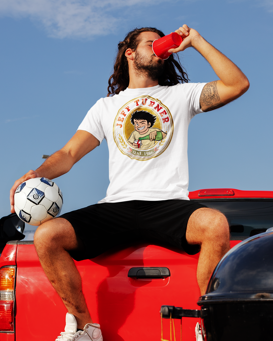 CUC T-Shirt JEFF TURNER - Tradizione e Qualità - anime - holly #chooseurcolor