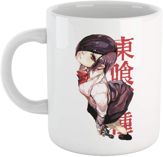 Antique White Tazza Tokyo Ghoul - Mug Touka Anime - Choose Ur Color Cuc shop