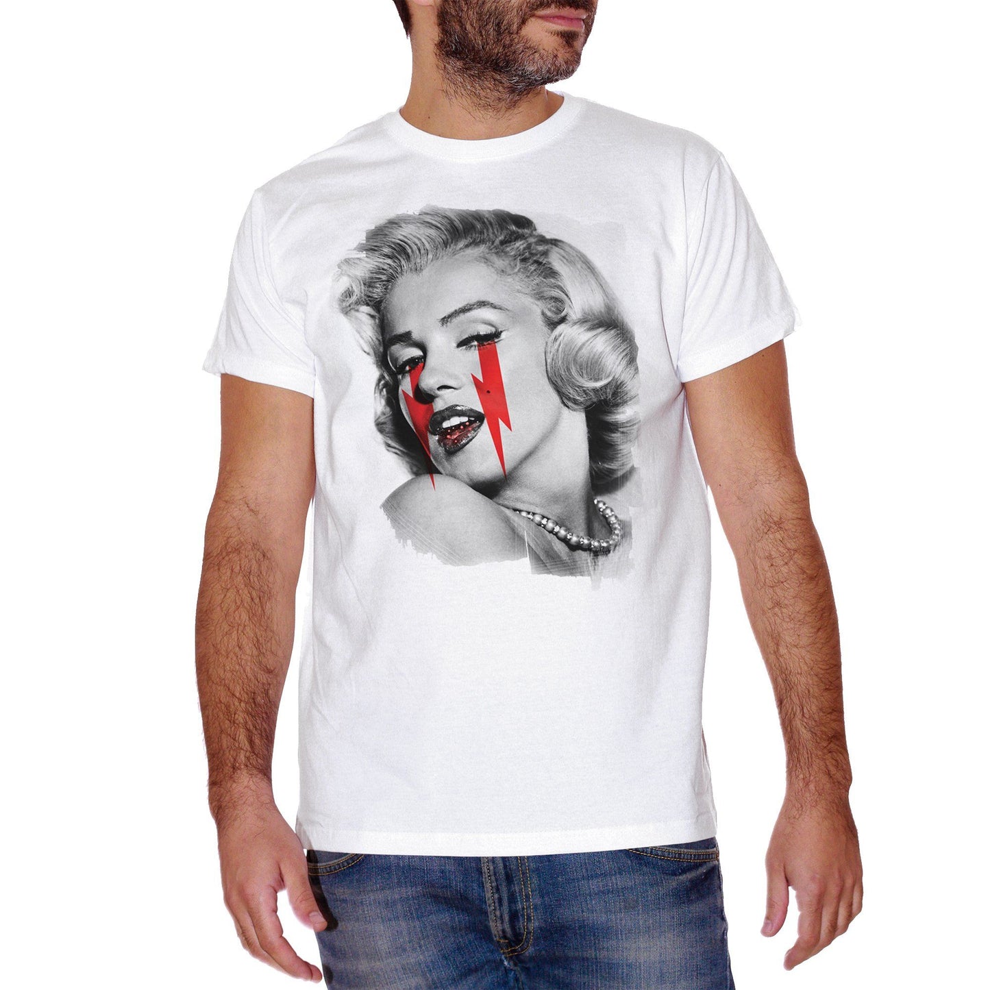 Lavender T-Shirt Marilyn Monroe Vintage Star Black And White - POLITICA CucShop