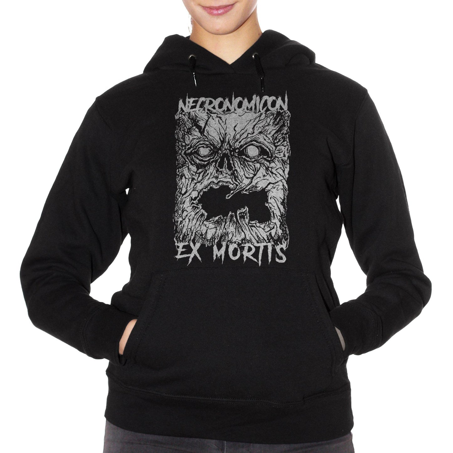 Black Felpa Ecronomicon Ex Mortis Book Lovecraft Raimi Evil Dead Horror Movie - FAMOSI CucShop