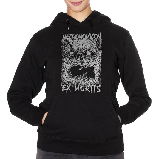 Black Felpa Ecronomicon Ex Mortis Book Lovecraft Raimi Evil Dead Horror Movie - FAMOSI CucShop