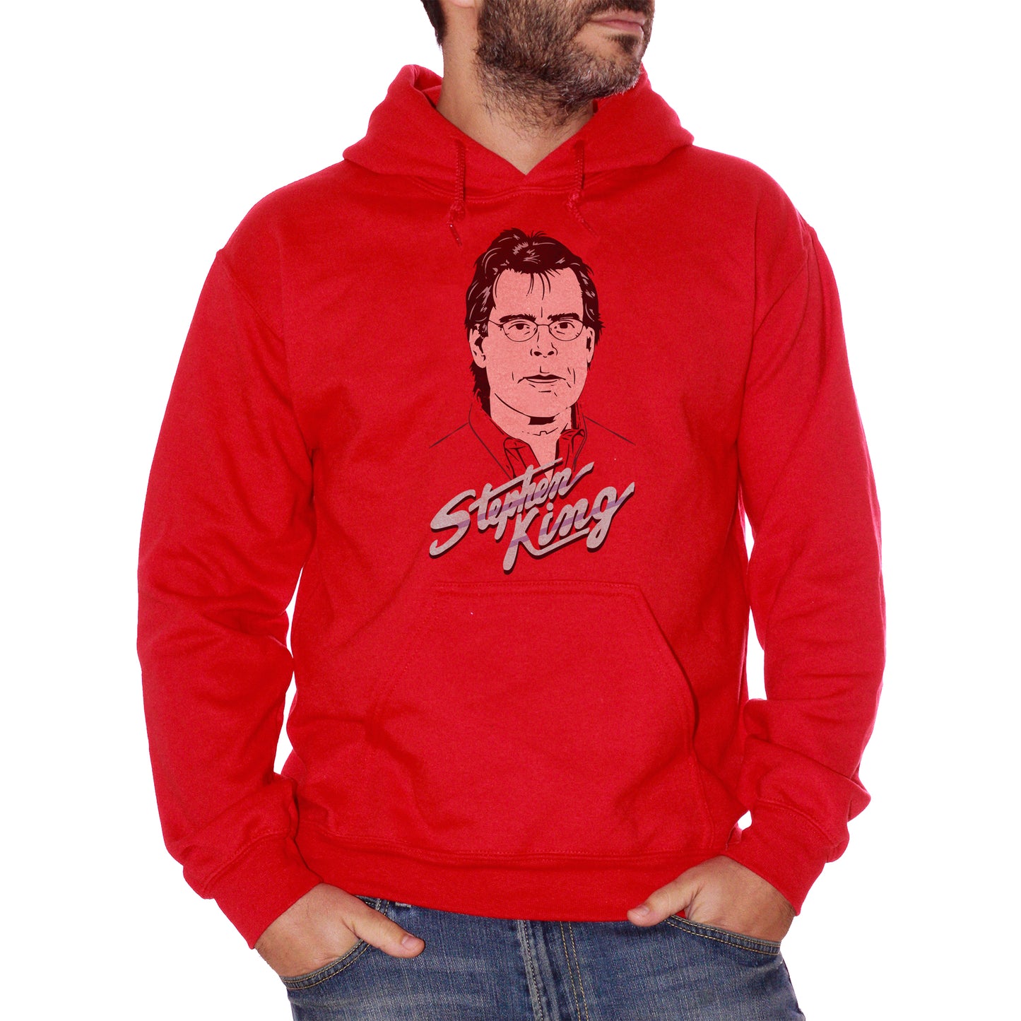 Firebrick Felpa Stephen King - FAMOSI CucShop