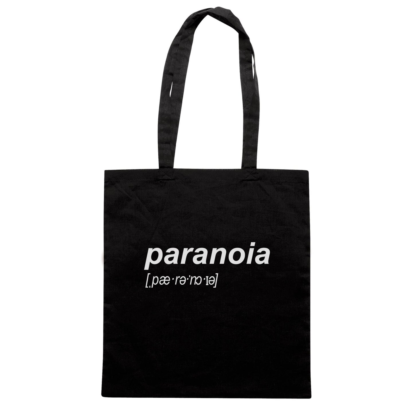 Black Borsa Paranoid Paranoia Ansia - Nera - SOCIAL CucShop