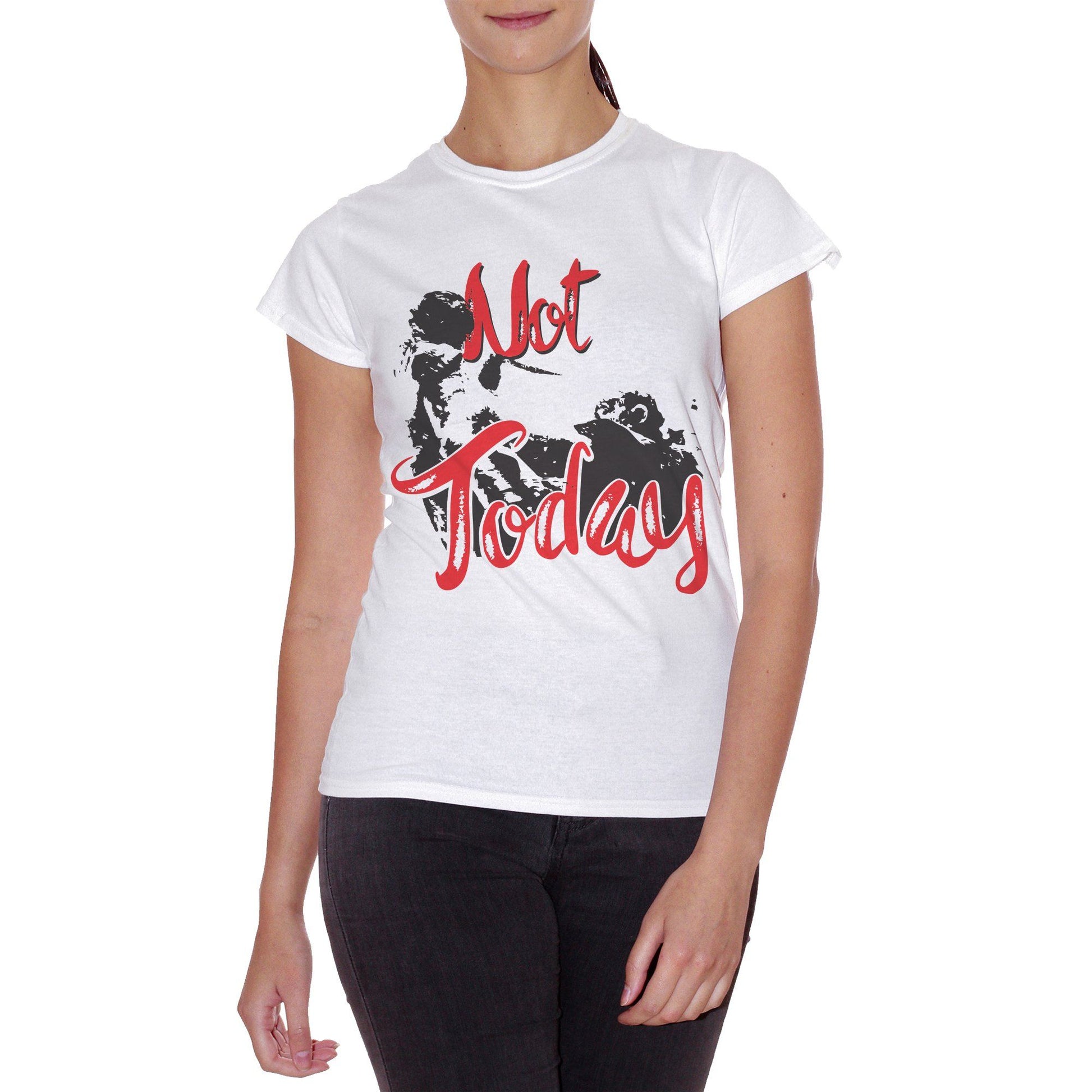 Lavender T-Shirt Arya Stark Got Game Of Thrones God Of The Death Not Today - FILM CucShop