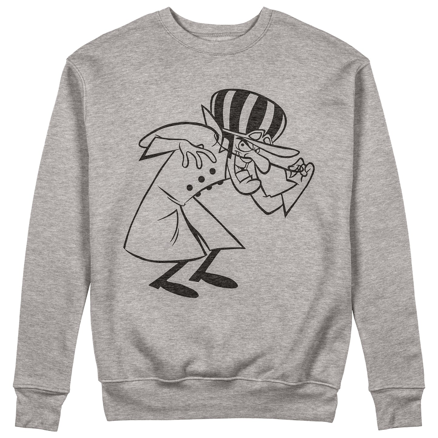 CUC Felpa Girocollo - DICK DASTARDLY - CARTOON- Unisex #chooseurcolor - CUC chooseurcolor