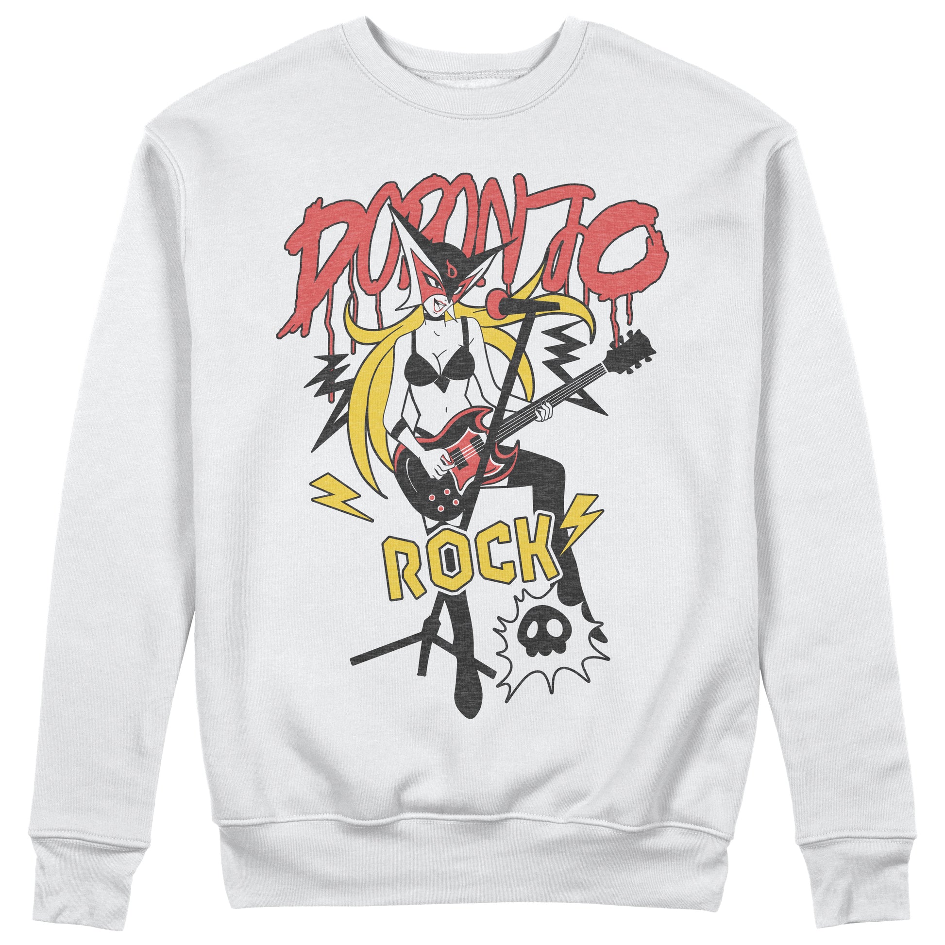 Felpa Girocollo - DORONJO ROCK -  Yattaman -  #chooseurcolor - CUC chooseurcolor