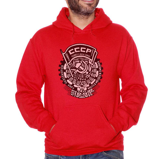 Firebrick Felpa Cccp Fedeli Alla Linea - POLITICA Choose ur color CucShop