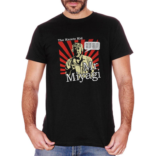 White T-Shirt Mr Miyagi The Karate Kid - FILM Choose ur color CucShop